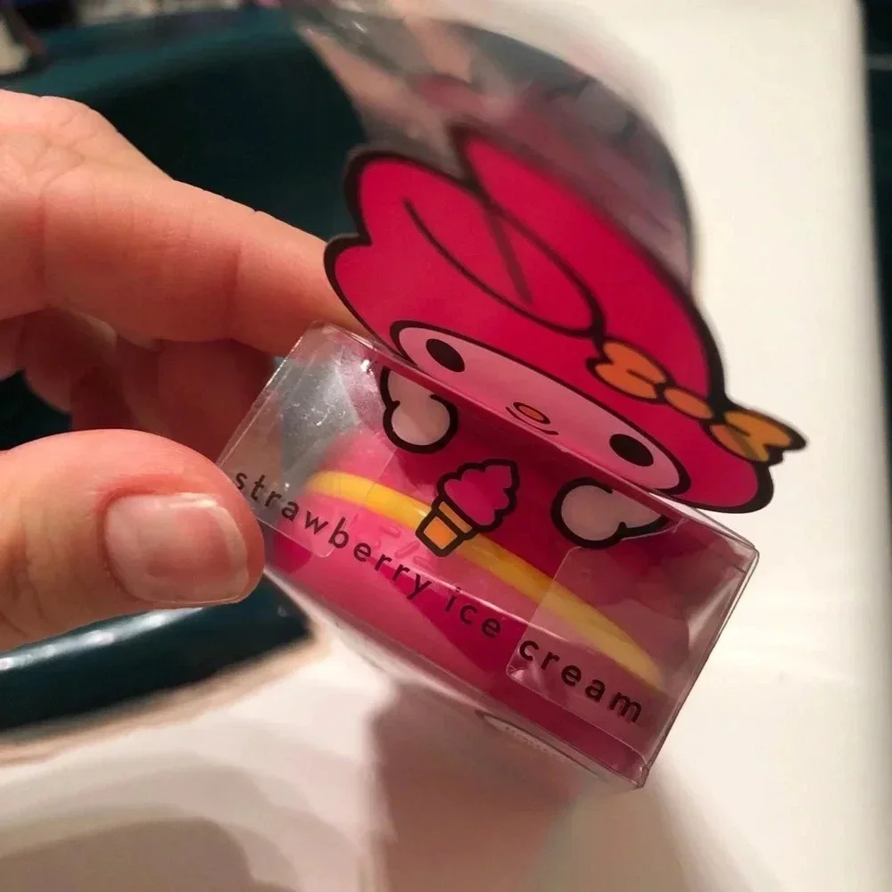 NIB MY MELODY MACARON LIP BALM